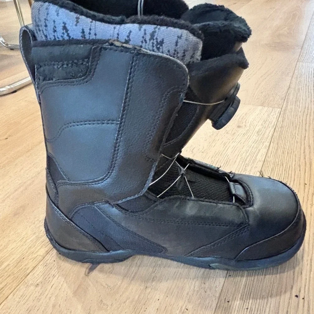 K2‎ Ryker Snowboard Boots Men's Black Speed Lace All Mountain, size 11, EU 44.5